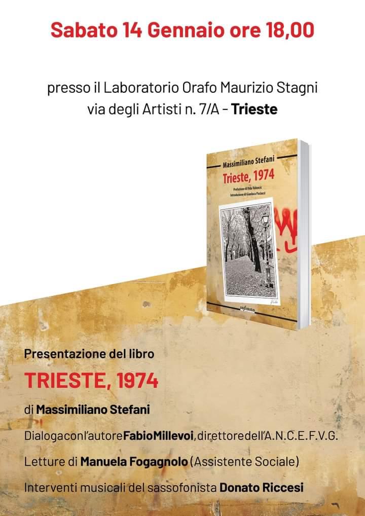 Presentazione del libro : “Trieste 1974”.